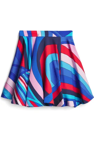 PUCCI Junior Marmo Skater Skirt