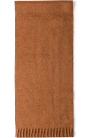 Prada Cashmere Logo Scarf
