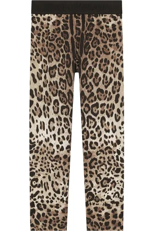 Dolce & Gabbana Leopard Print Leggings
