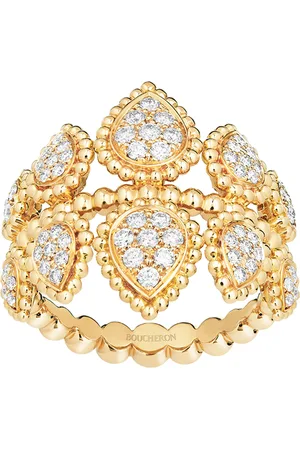 Boucheron Gold and Diamond Serpent Bohème Ring
