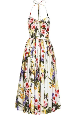 Dolce & Gabbana Floral Halterneck Dress
