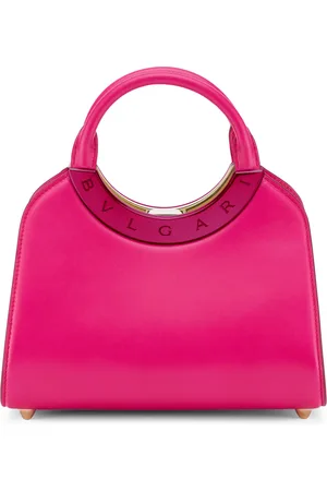 Bvlgari Small Leather Roma Top-Handle Bag