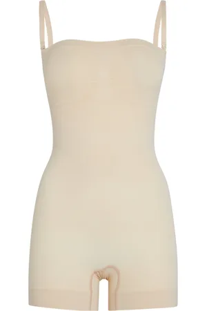 SKIMS Seamless Sculpt Strapless Shorts Bodysuit