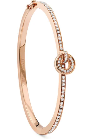 Boodles Rose and Diamond Roulette Flip Bangle