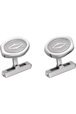 Cartier Sterling Wax Seal Cufflinks