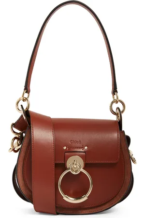 Chloé Small Leather Tess Saddle Bag