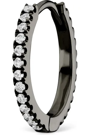 Maria Tash Gold and Diamond Eternity Ring Earring