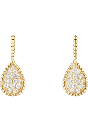 Boucheron Yellow Gold Serpent Bohème Sleepers Earrings
