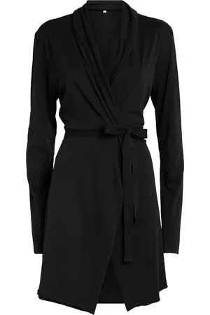 SKIN Cotton Wrap Robe