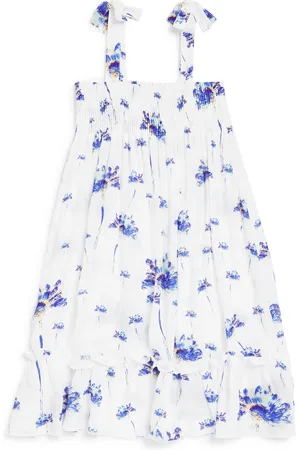 Vilebrequin Cotton-Silk Floral Print Dress