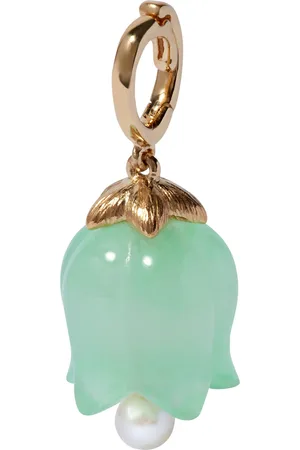 ANNOUSHKA Yellow and Jade Tulip Charm