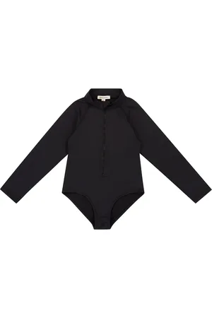 Caramel Dill Long-Sleeved Swimsuit