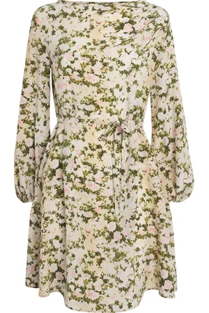 Max Mara Silk Floral Mini Dress