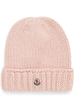 Moncler Virgin Wool Logo Beanie