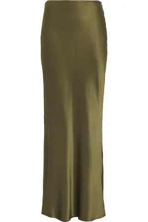 Cult Gaia Stretch-Silk Chantel Maxi Skirt