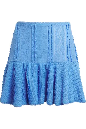 CHARO RUIZ IBIZA Lace Etain Mini Skirt