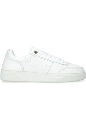 Represent Tumbled Leather Initial Sneakers
