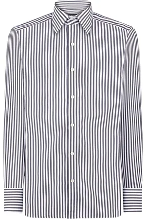Tom Ford Cotton Ladder Stripe Shirt