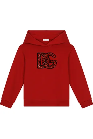 Dolce & Gabbana Cotton Logo-Embellished Hoodie
