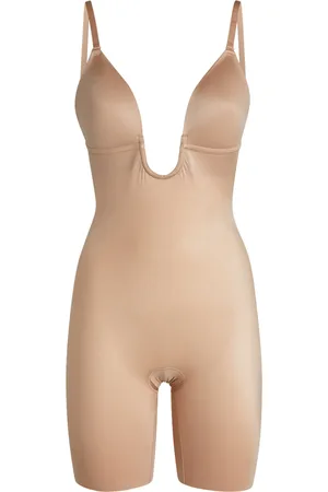 Spanx Shape Suit Your Fancy Plunge Mid-Thigh Bodysuit