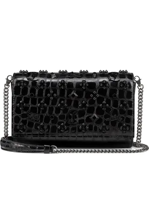 Christian Louboutin Paloma Alligator-Embossed Calfskin Clutch Bag