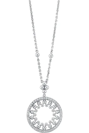 Boodles White and Diamond Circus Bead Pendant Necklace