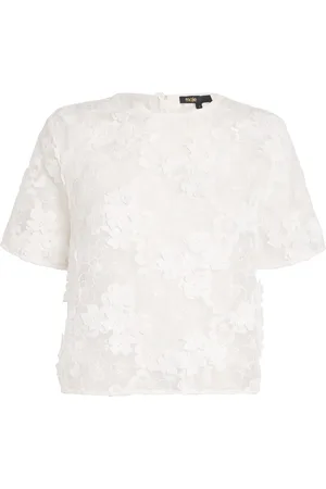 Maje Floral-Lace Top