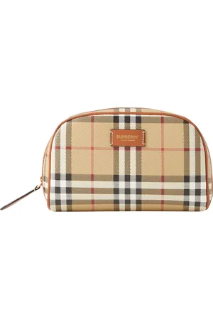 Burberry Small Check Wash Bag