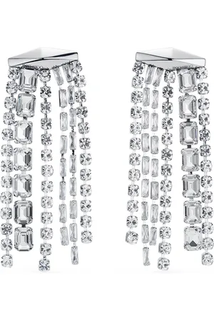 Jimmy Choo Crystal-Embellished Zandra Earrings