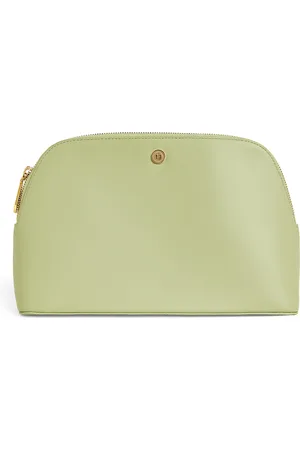 HARRODS Large Leather Cosmetics Bag