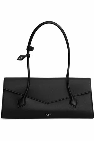 Alaïa Leather Le Teckel Flap Shoulder Bag