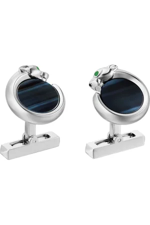 Cartier Sterling Silver Panthère de Cufflinks