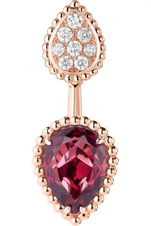Boucheron Rose Gold, Diamond and Garnet Serpent Bohème Earrings