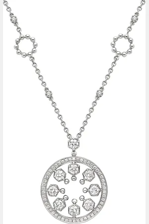 Boodles White and Diamond Circus Large Pendant Necklace