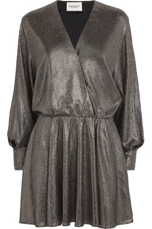 Marant Etoile Glittered Alexane Mini Dress