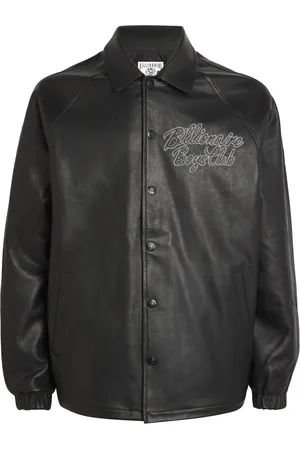 Billionaire Boys Club Leather Collared Jacket