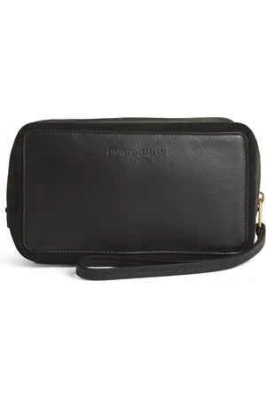 Giorgio Armani Leather Make-Up Bag