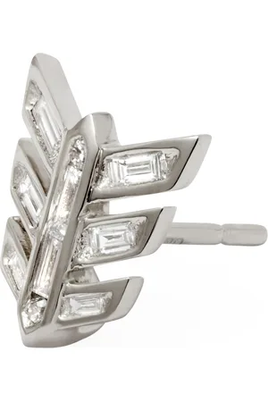ANNOUSHKA Gold and Diamond Flight Stud Earrings