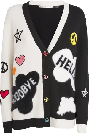 ALICE+OLIVIA X The Beatles Bradford Cardigan
