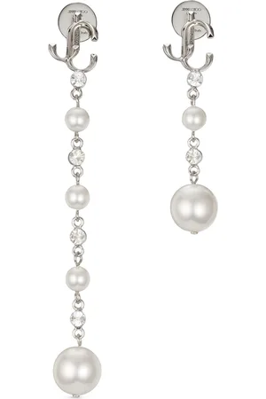 Jimmy Choo Pearl Drop Earrings