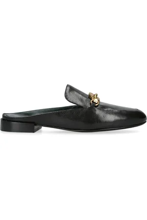 Tory Burch Leather Jessa Loafer Mules