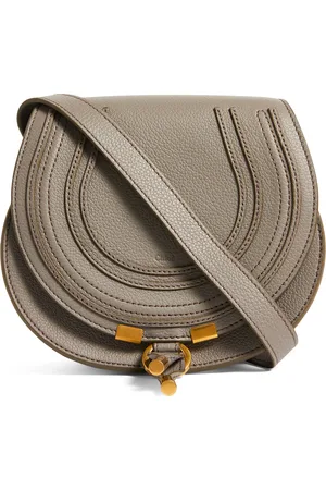 Chloé Small Leather Marcie Saddle Bag