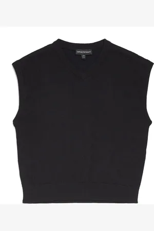 Emporio Armani Jacquard Logo Sweater Vest