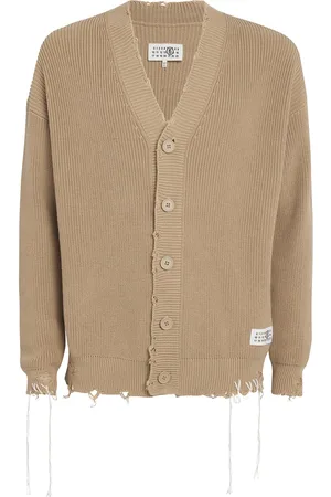 Maison Margiela Cotton Distressed Cardigan
