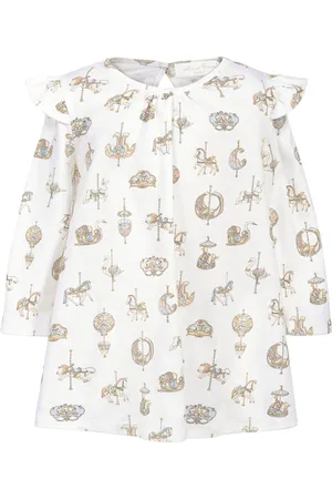 Atelier Choux Carousel Print Dress