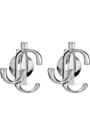 Jimmy Choo Monogram Stud Earrings