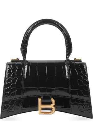 Balenciaga Xs Hourglass Top-Handle Bag