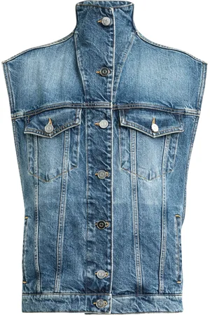 Alaïa Sleeveless Denim Jacket