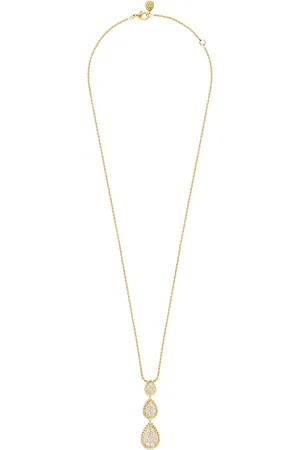 Boucheron Yellow and Diamond Serpent Bohème Three Motifs Necklace
