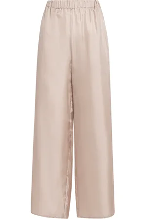 LE KASHA Silk Pamir Wide-Leg Trousers